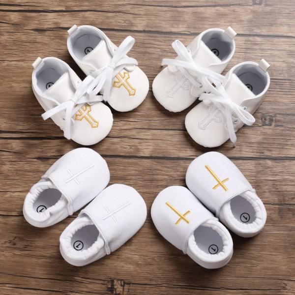 AVEKI Baby Boys Premium Soft Sole Infant Prewalker Sneaker Skor för toddler , C-384-4, 12CM