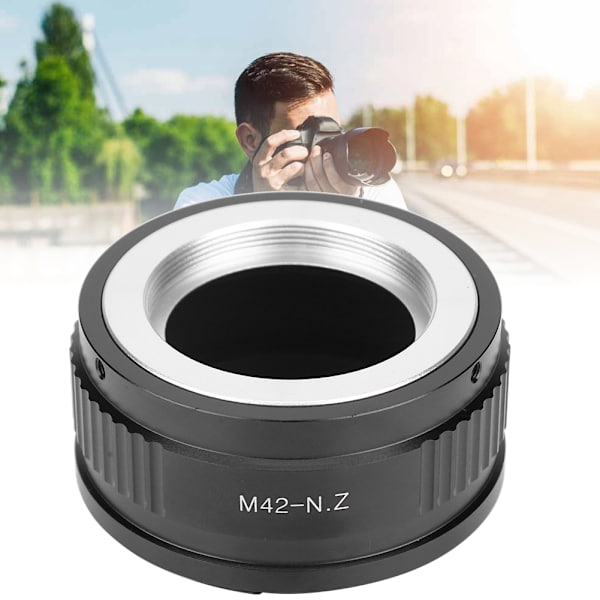 M42-Z Adapterring M42-fäste Objektiv till Nikon Z-fattning Z6 Z7 Kameror
