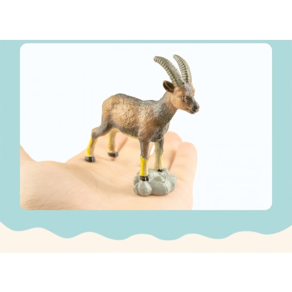 Djurfigurer, Big Animal Toys, 10 st Farm Animals Figurines Leksaker, Realistiska Plast Djur Lekset, Pedagogisk inlärningsleksak Set