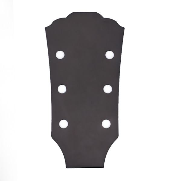 Gitarhodeskallmal for LP-gitarer, krom, erstatning, svart