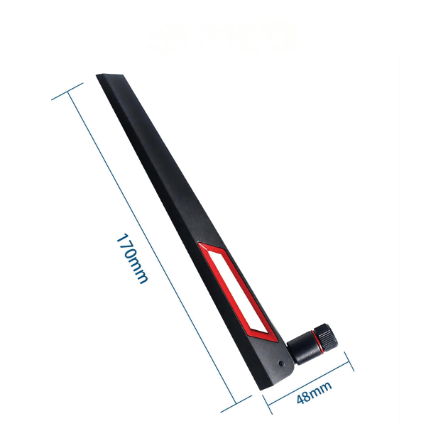 WiFi-antenni 10dBi kaksoiskaistainen 2.4G 5G 5.8G korkea vahvistus SMA / RP SMA urosliitin