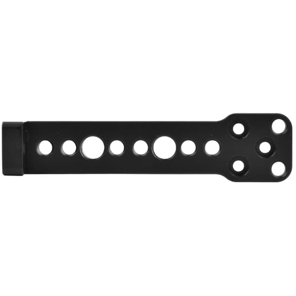 Sort aluminiumslegering kamera ekstern monteringsplade fast mikrofon til DJI Ronin s SC