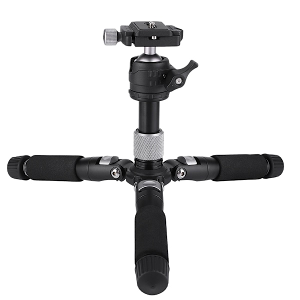 K521 Mini Bärbar Skrivbord Utbyggbar Stativ för DSLR Spegelreflexkamera Grå