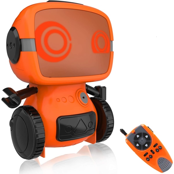 Smart robotlegetøj til børn, interaktiv fjernbetjening kæledyr med walkie talkie og trådløs RC programmeringstilstand til drenge og piger  pædagogisk gave