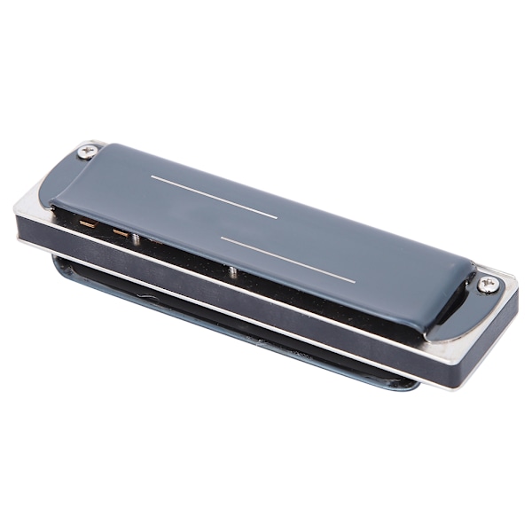 10‑Hul Harmonika Blues B Nøgle Harpe Vind Musikinstrument Begynderøvelse KS‑10BHBlack