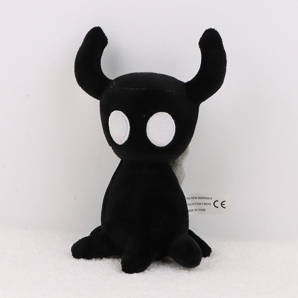 25cm Hollow Knight Svart Spöke Plysch Leksak Spel Figur Docka Mjuk Present Leksaker För Barn Pojkar Jul