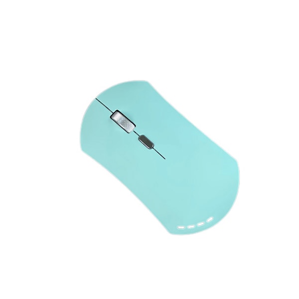 Bluetooth trådløs mus, stille oppladbar trådløs mus, Bluetooth trådløs mus for bærbar PC/PC/Mac/iPad pro/datamaskin lysegrønn