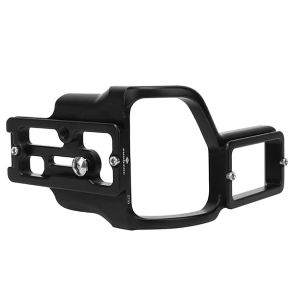 Aluminiumslegering Lodret L-formet Beslag Quick Release Pladeholder Håndgreb til Nikon D750