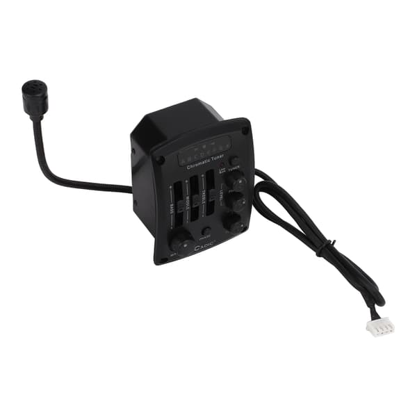 Guitar Pickup Equalizer Plast Elektroniske Komponenter Sort Musikinstrument Tilbehør