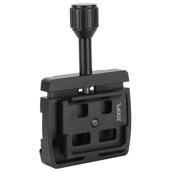 Kulehode hurtigutløserplateholder for ARCA/RRS-plate til Manfrotto RC/RC2-base