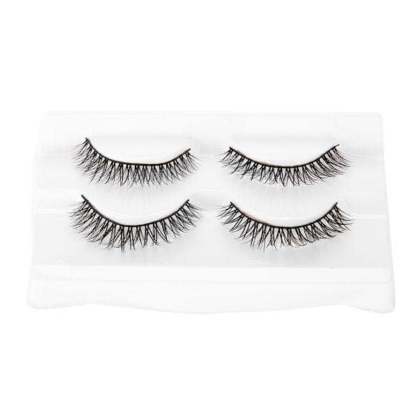 2 Pairs False Eyelashes Volume Fake Eye Lashes Bare Makeup Eyelashes FX831