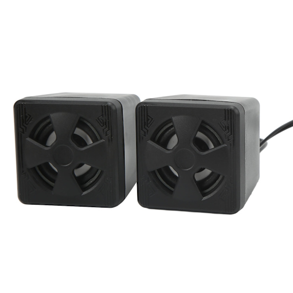 Desktop Sound Mini 3,5 mm gränssnitt USB-trådbundna bärbara stereohögtalare för dator bärbar dator