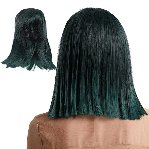 Naisten Upea Suora Ponnare Peruukki Lady Muodikkaat Cosplay-Puolue Synteettiset Peruukit 36cm