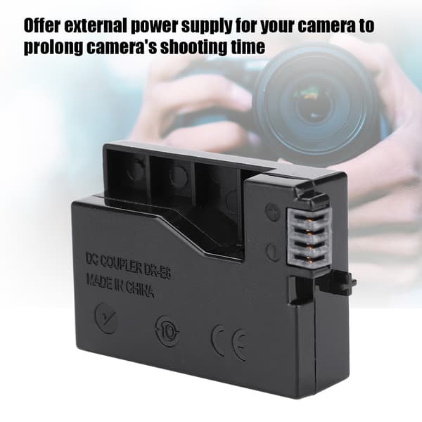 LP-E8 Dummy batteriadapterkabel for Canon 550D 600D 650D 700D