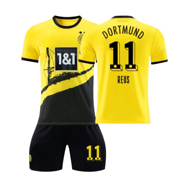 23/24 Dortmund Hjemmebørns Fodboldtrøjesæt 11 REBS 3XL