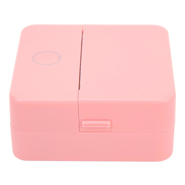 Mini bärbar termisk skrivare bläckfri ficksskrivare med APP för bilder Retro stil foton kvitton anteckningar listor etikett memo QR-koder X33 Rosa
