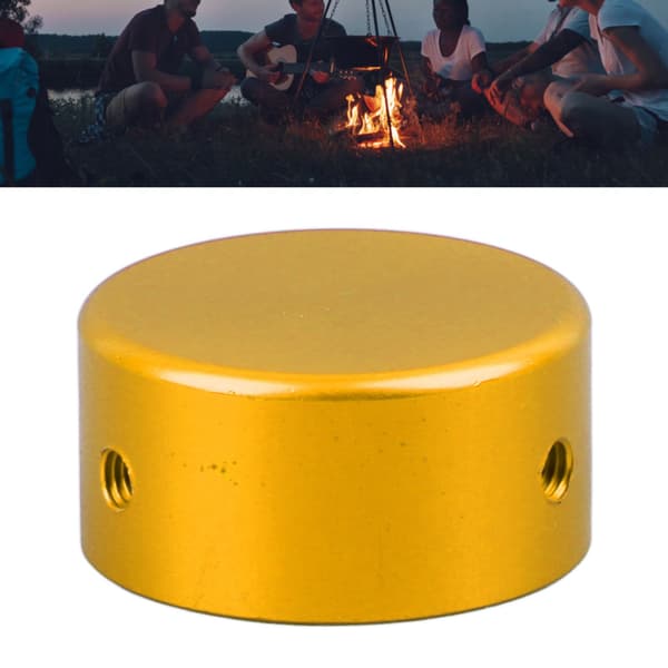 Gitarr Effekt Pedal Topper Aluminium Modern Gitarr Footswitch Topper Ersättning med Skiftnyckel Guld