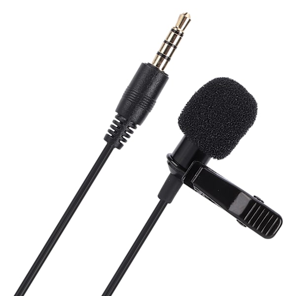 Clip-on mikrofon til computer, smartphone og tablet (M1 enkelt hoved)