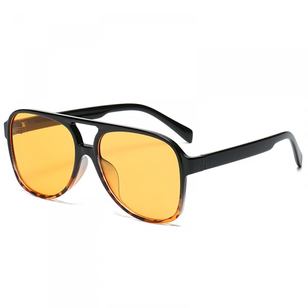 Polariserte Solbriller for Menn Kvinner Trendy Vintage Retro Mote Firkantede Solbriller