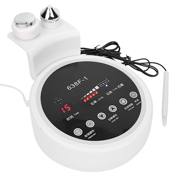 Elektrisk digital nakkemassager bærbar elektronisk muskelstimulator skulder nakkemassager EU-stik 100-240V