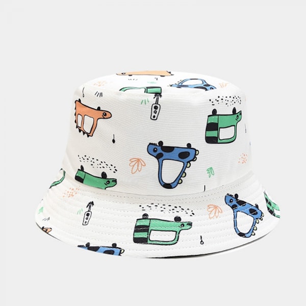 AVEKI Söpö Bucket Hat - Rantakalastajan Hattu Naisille, Kääntyvä Kaksipuolinen