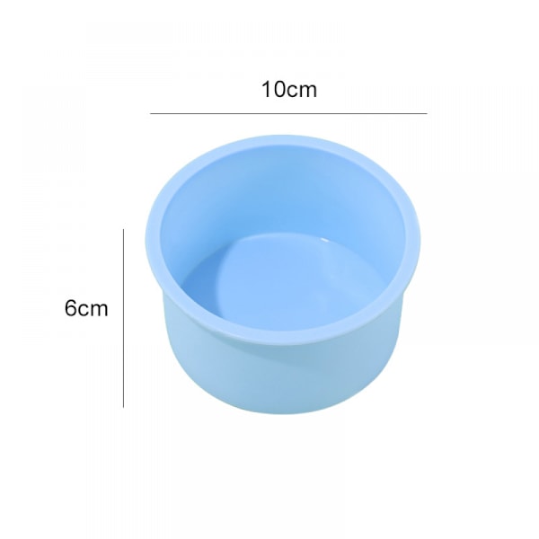 Circular Cake Pot - Form , 4, non-stick bakgrytor för ostkaka , regnbågstårta och chokladkaka