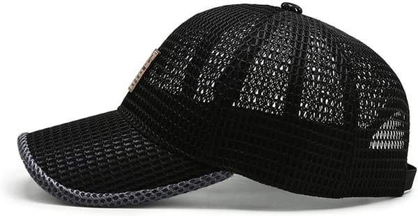 Sommar Mesh Baseball Cap Trucker Mesh Hat Baseball Cap för Män Kvinnor Utomhussporter