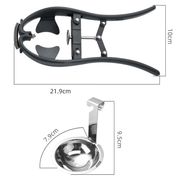 Egg Cracker, Rustfritt Stål Egg Åpner, Automatisk Egg Cracking Verktøy, Enkelt Eggeskall Cutter Rustfritt Stål Eggeskall Cutter Egg