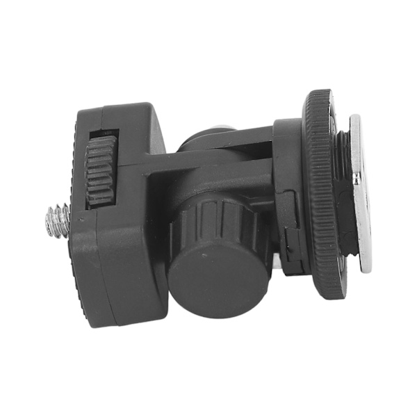 Blixtskoadapter med 1/4in skruvhål 180 graders lutning halkfri för SLR Micro SLR digitalkamera