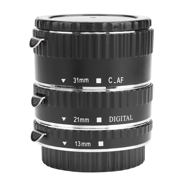 Linseadapter Makro Forlængerrør Sæt Ring til Canon DSLR Mount
