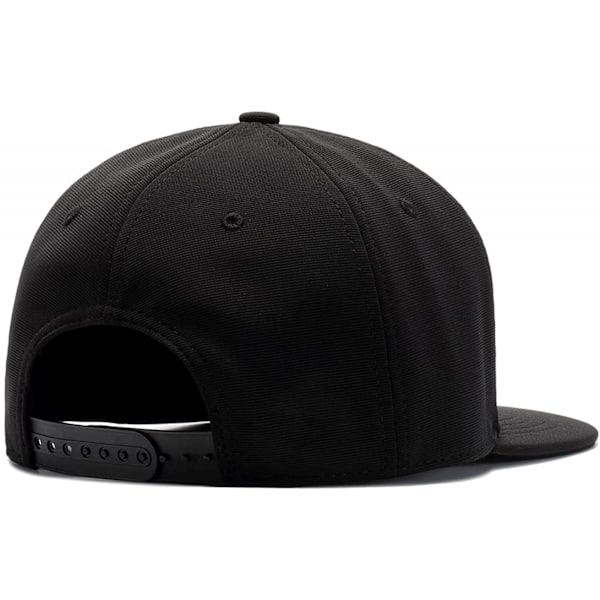 Klassisk Snapback-hatt Hip Hop Flat Bill Visor Cap - Unisex Voksen Justerbar Baseball-hatt, Kongeblå