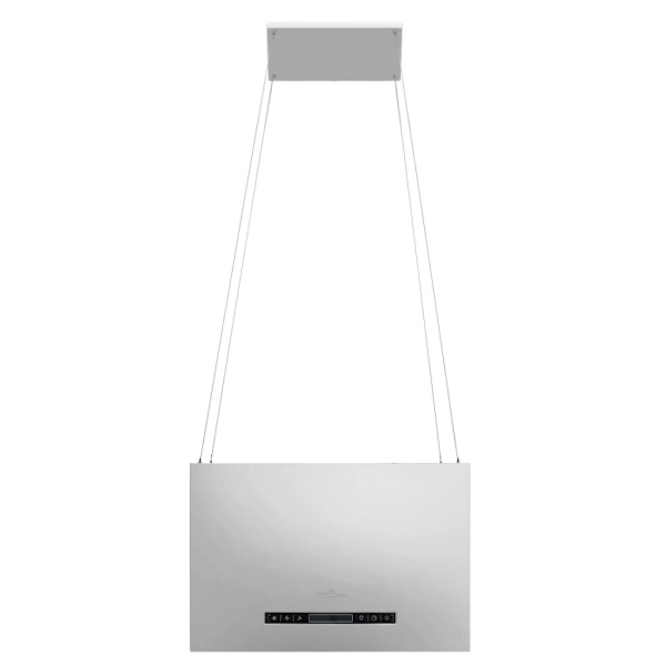 Hængende køkkenemhætte med touchsensor LCD 55 cm rustfrit stål
