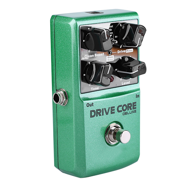 NUX DRIVE Core DELUXE Analog Overdrive Elektrisk Gitarr Pedal Effekt Pedal 3 Lägen True Bypass