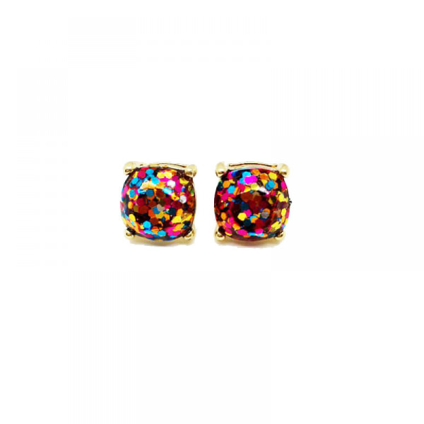 Symphony Star Effect Stud Earrings Multicolor Simple Fashion Stud Earrings（Fantasy Dreamland）