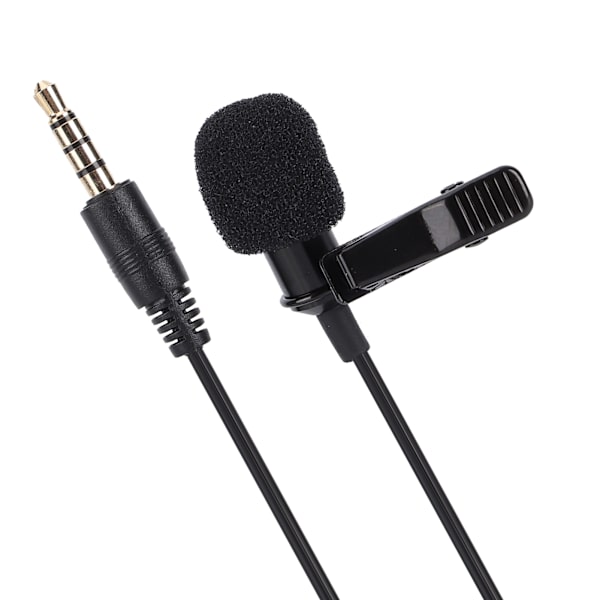 Clip-on mikrofon til computer, smartphone og tablet (M1 enkelt hoved)