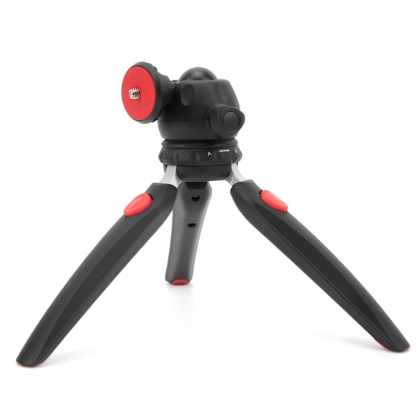 Mini Tripod Kamerahållare med 360° Justerbart Kulhuvud 4 Sektioner Teleskopisk Antislip Bärbar Skrivbordsstativ för Vloggar