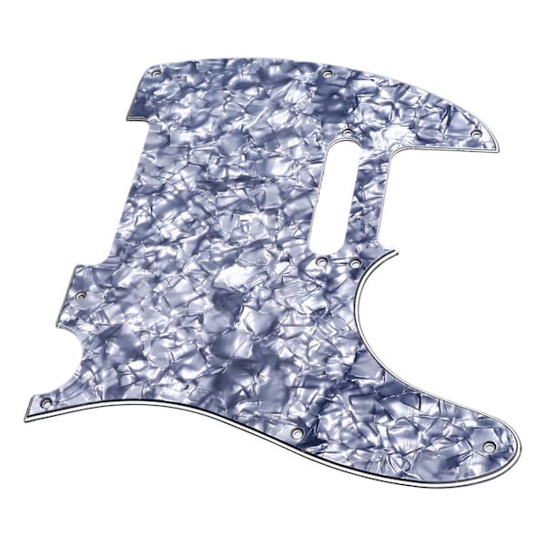 Akustisk Gitarr Pickguard PVC Hållbar Elektrisk Gitarr Repskydd för TL Guard Plate GQ232 Grå Pärla