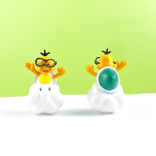 18 Super Mary Blind Box Håndlagde Mario Spillleker, Dukker, Vridde Egg, Bilkakepynt