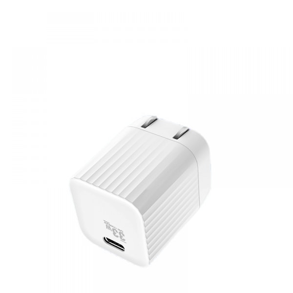 33wpd Hurtiglader, Mini Foldbar Fot Amerikansk Standard Adapter, Egnet for Apple Mobiltelefon Laderhode,