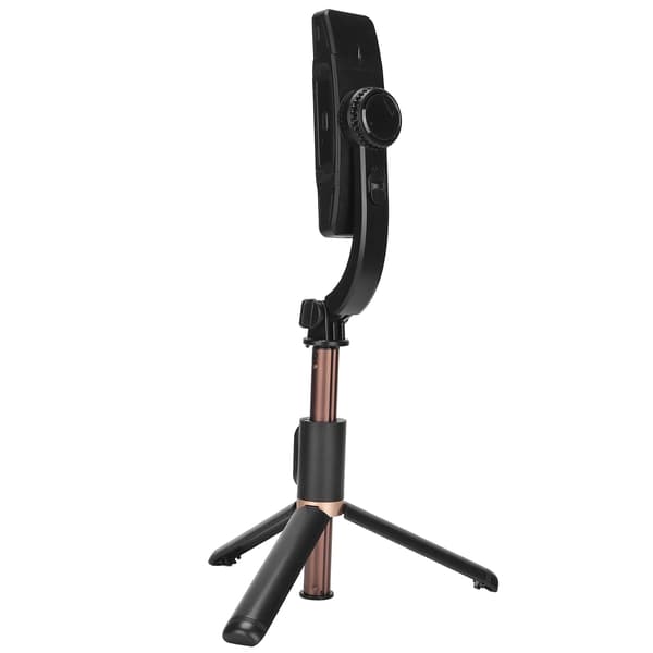 Q08d Bluetooth Selfie Stick Stativ LED Dobbel Fylllys Trådløs Multifunksjonell Selfie Stick med Fjernkontroll for Android