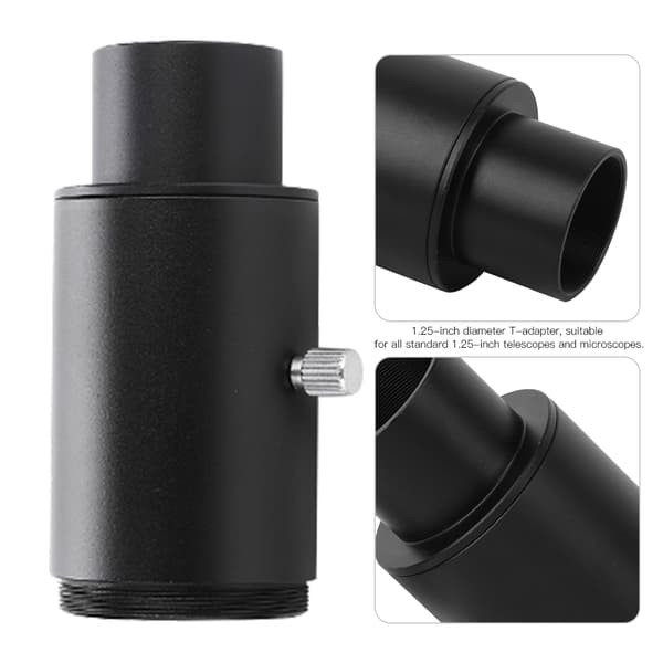 Astronomiskt teleskop 1,25 tum fast förlängningsrör M4/3-adapter för T2-M4/3-adapterring