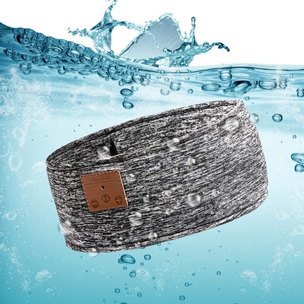 Sömnheadset Bluetooth-huvudband, Justerbart Mjukt Sömnheadset-huvudband, Lång Spela Tid Huvudbandsheadset