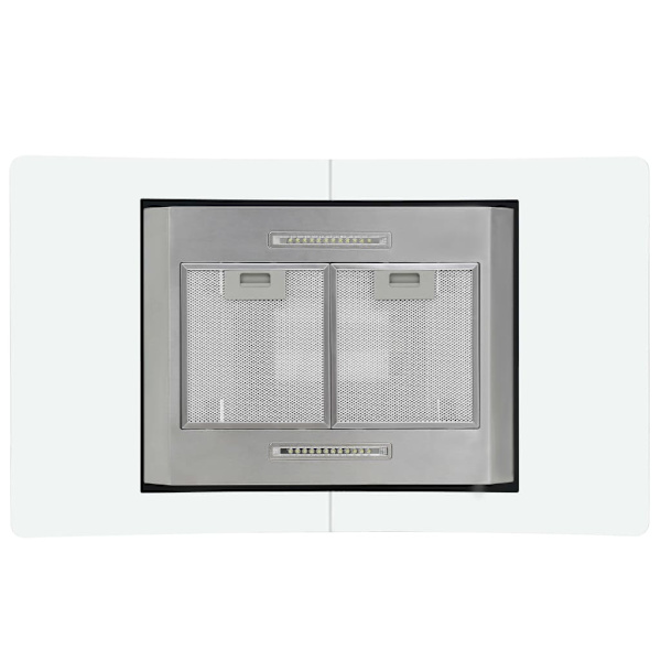 Emhætte med LCD til køkkenø 90cm 756m³/t LED