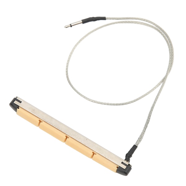 Piezoelektrisk pickup för 4-strängad akustisk basgitarr