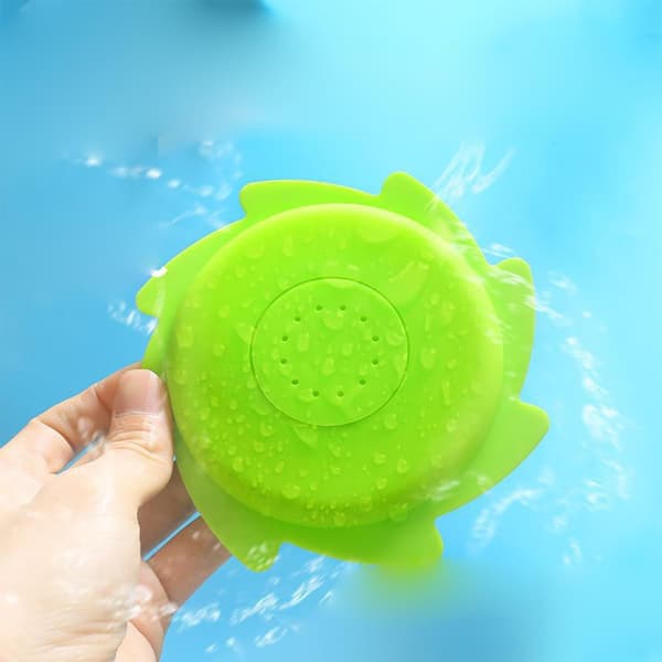 4-pak silikone flyvende disk badelegetøj, farverige emoji-ansigt bløde flydende legetøj til badekar og poolleg, interaktivt vandlegetøj til Model B