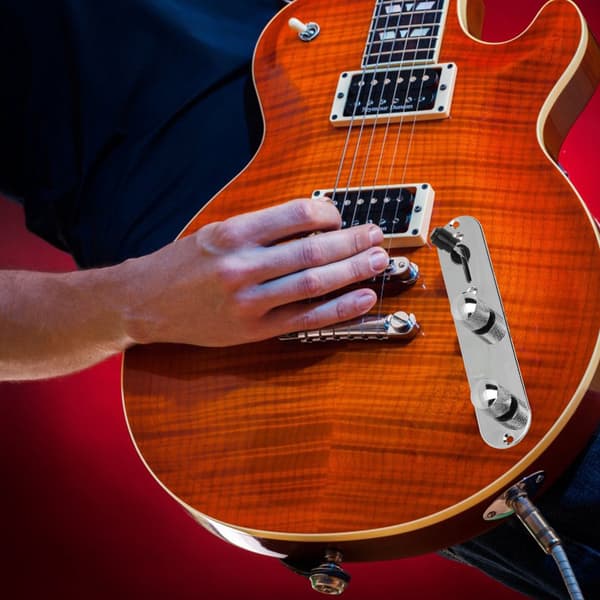 Elgitarr förinstallerad kontrollplatta silver zinklegering musikinstrument tillbehör