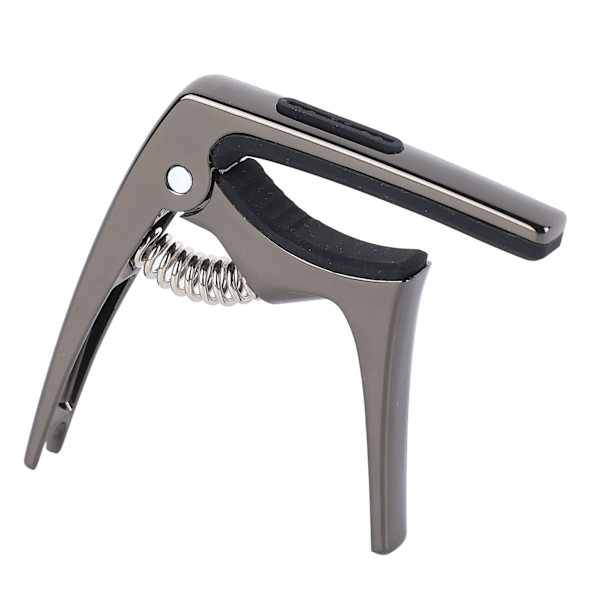 Gitarr Capo Metall 3 i 1 Bärbar för Akustisk Elgitarr Ukulele Tillbehör Svart