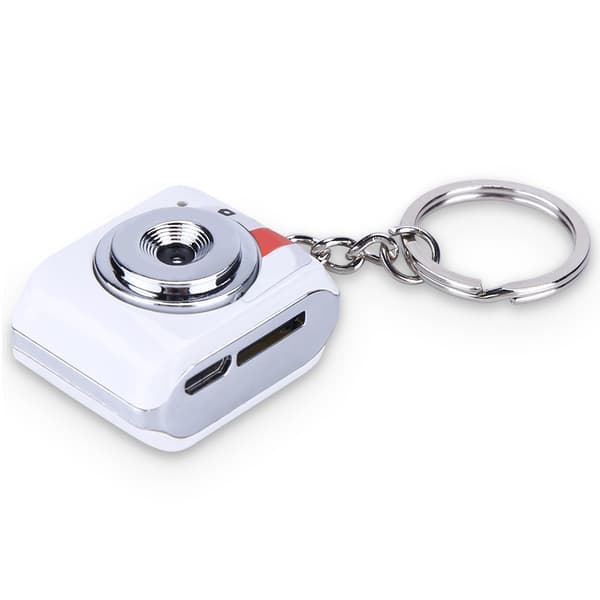Bærbar Multifunksjonell Mini HD Digital DV Kamera Videoopptaker Barnegave Videokamera (Hvit)