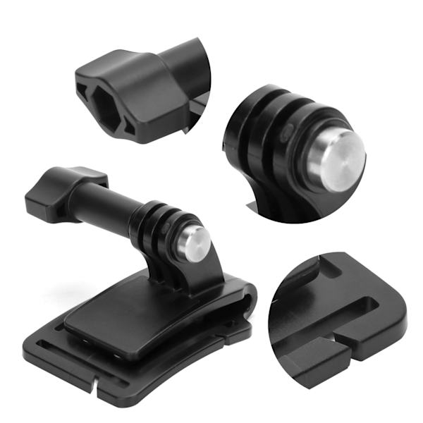 TELESIN Universal Action Camera Kepsklämma Hattklämma Fäste Adapterhållare för Sportkameror