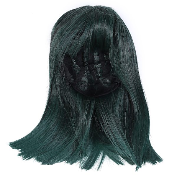 Naisten Upea Suora Ponnare Peruukki Lady Muodikkaat Cosplay-Puolue Synteettiset Peruukit 36cm